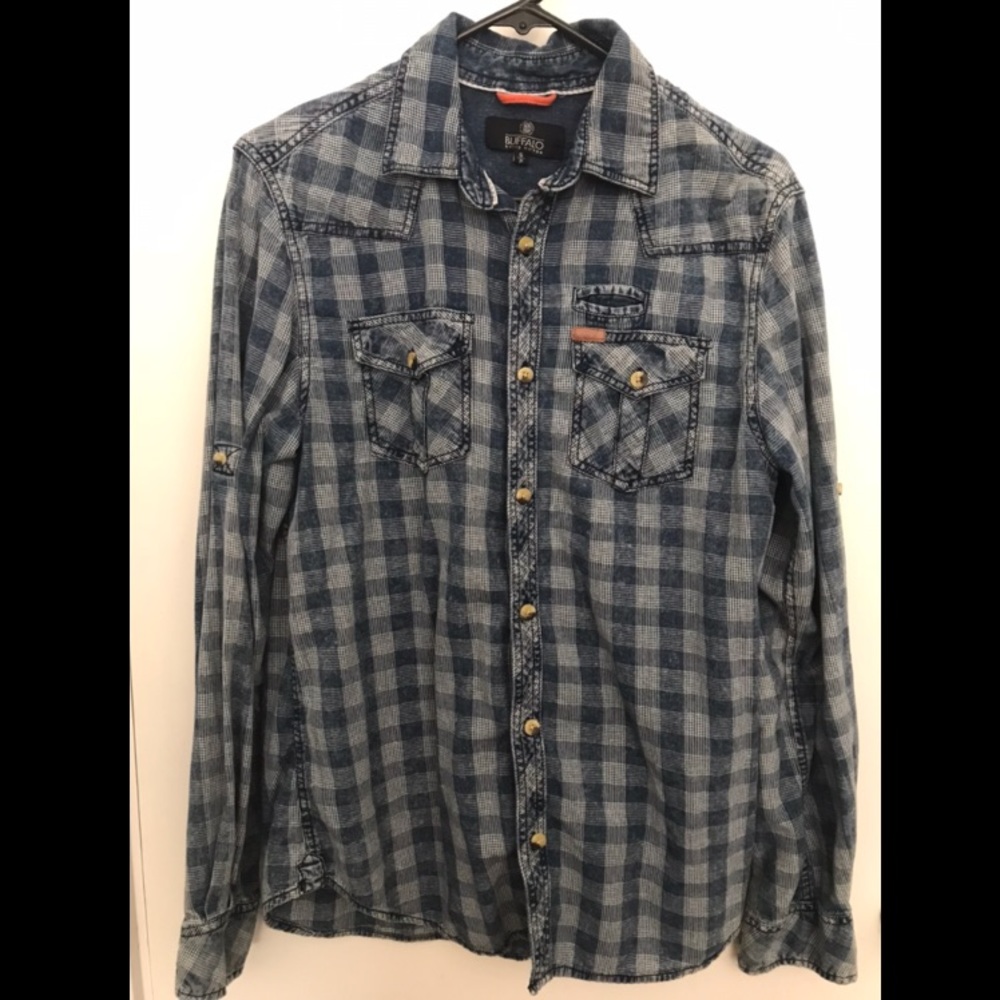 Men’s Buffalo Button Down Shirt